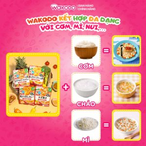 Đồ Ăn Dặm Nhật Wakodo Chính Hãng - Product Image
