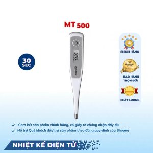 Nhiệt Kế Điện Tử Microlife Mt550: Đo Nhanh 10 Giây, Đầu Dò Mềm An Toàn Cho Bé - Product Image