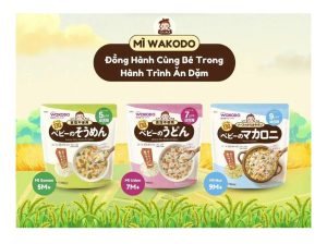 Mì ăn dặm Udon Wakodo 7M+: Đánh giá chi tiết thành phần tách muối và kết cấu sợi mì - Product Image